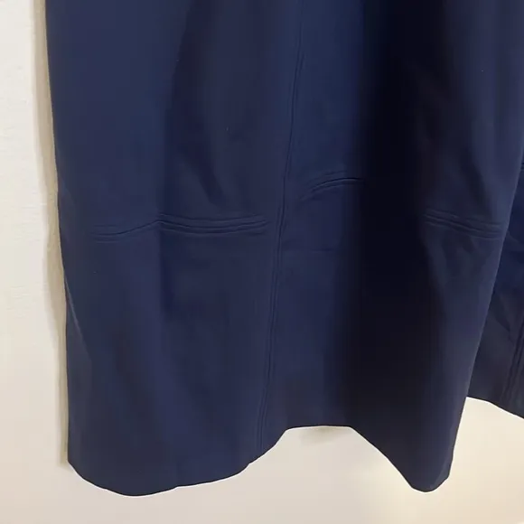 Everlane | New The Dream Everywhere midi dress Womens size 20 navy blue stretch