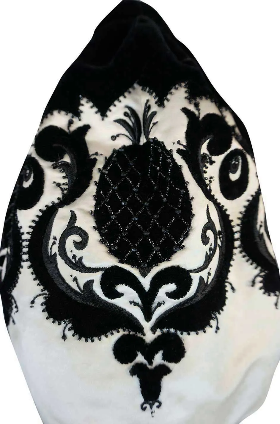 Fall 1977 Pierre Balmain Haute Couture Lesage Beaded Velvet Dress