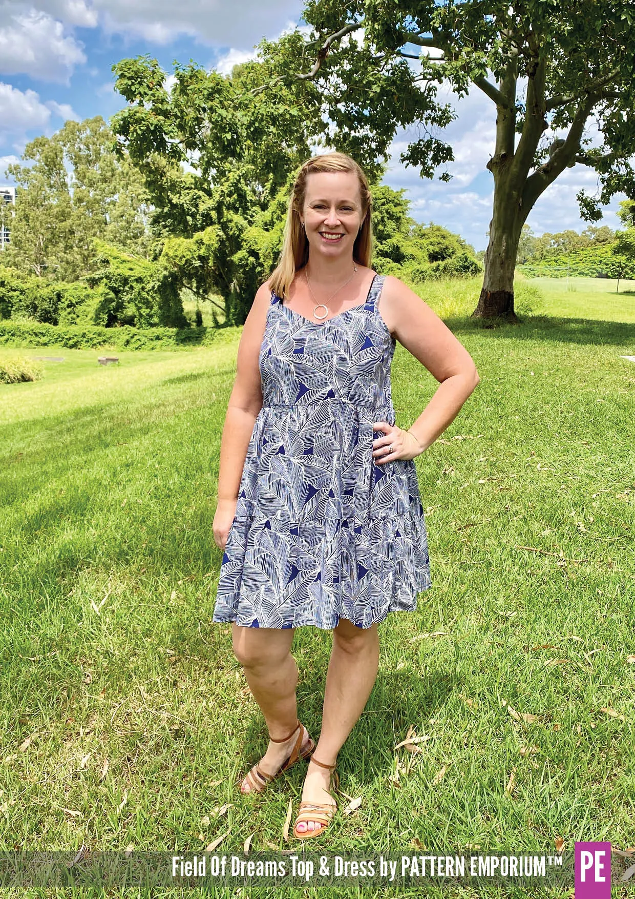 Field Of Dreams | Tiered Dress & Top Sewing Pattern
