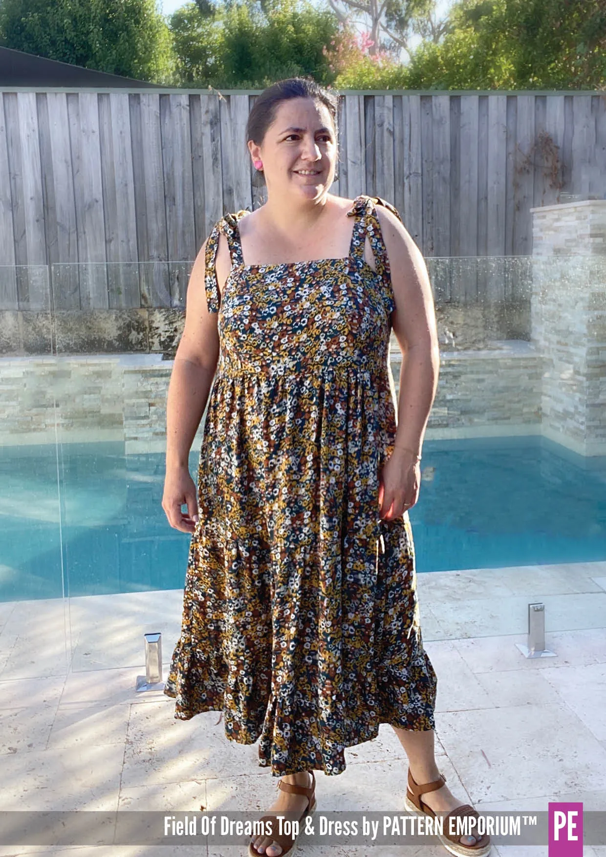 Field Of Dreams | Tiered Dress & Top Sewing Pattern