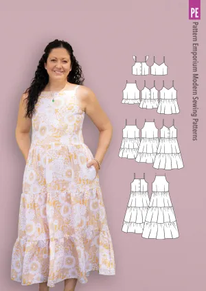 Field Of Dreams | Tiered Dress & Top Sewing Pattern