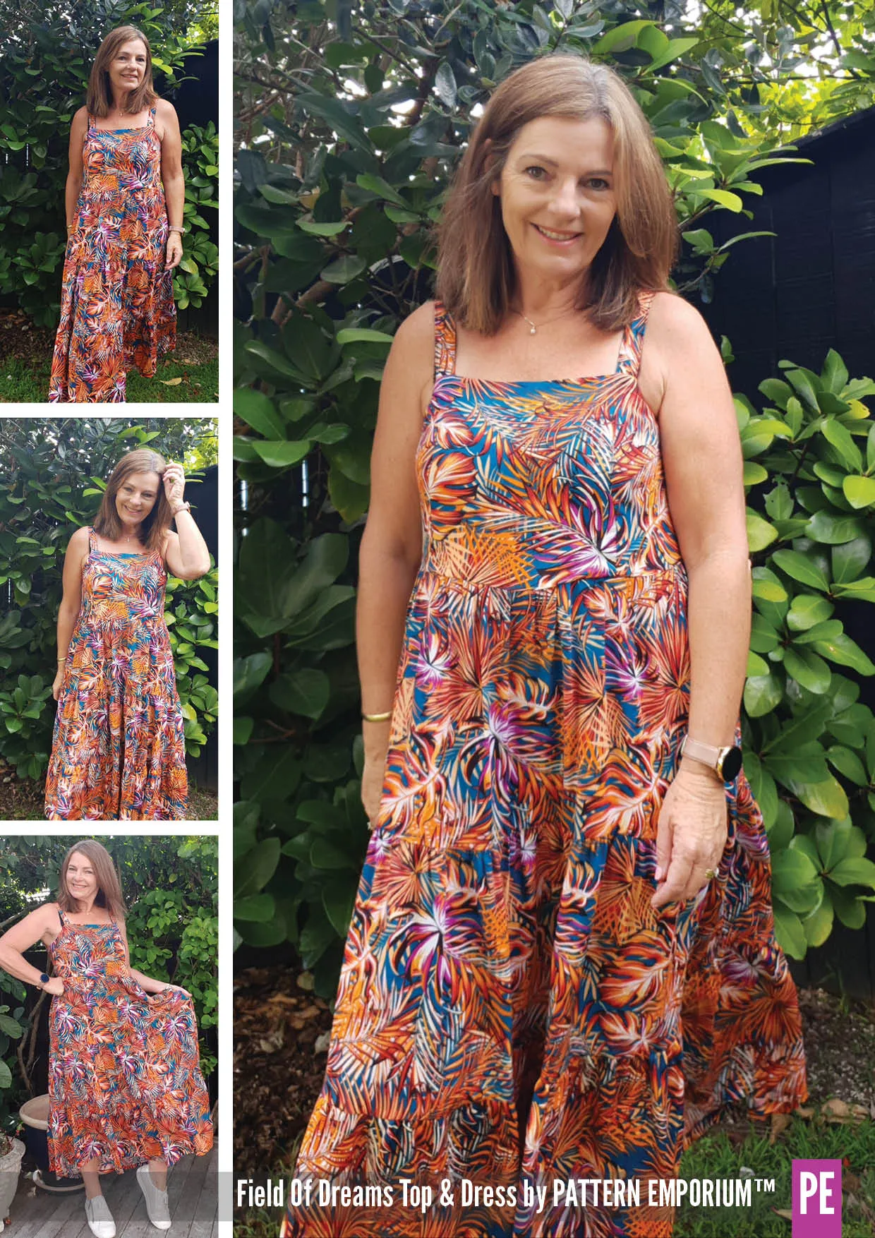 Field Of Dreams | Tiered Dress & Top Sewing Pattern