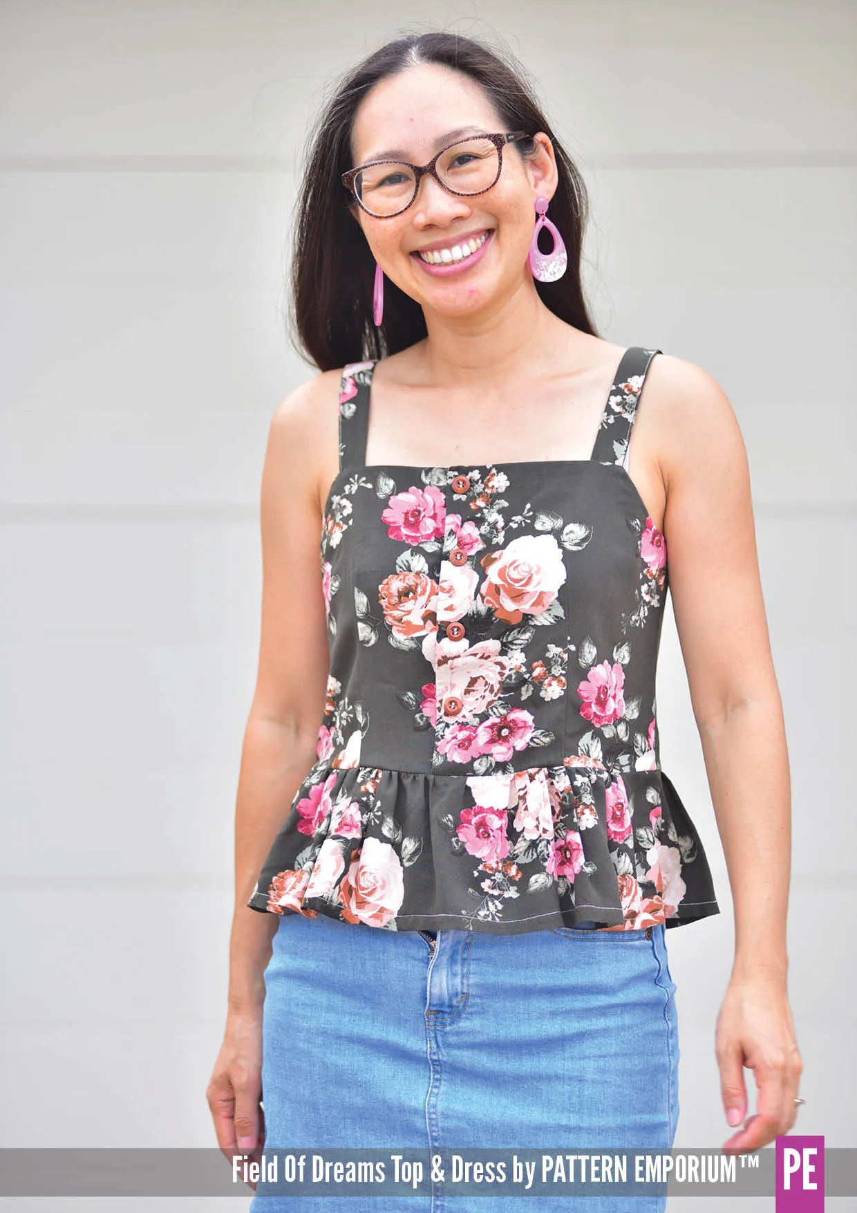 Field Of Dreams | Tiered Dress & Top Sewing Pattern