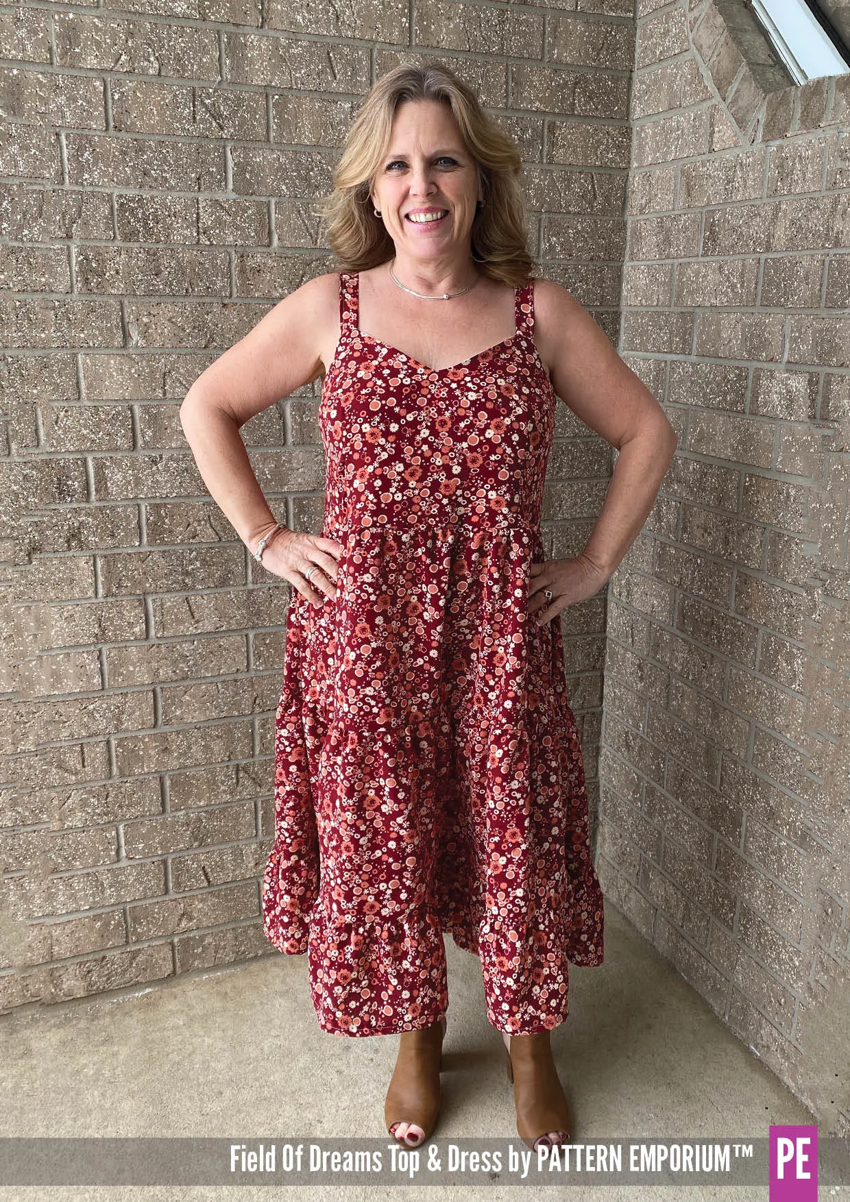 Field Of Dreams | Tiered Dress & Top Sewing Pattern