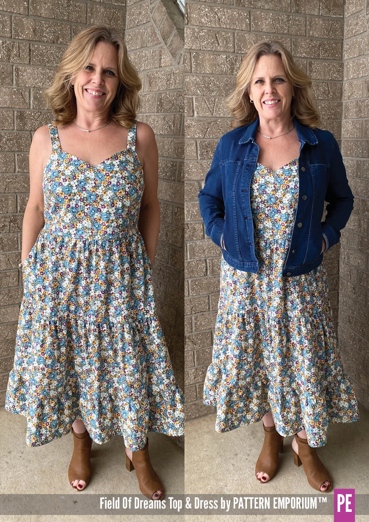 Field Of Dreams | Tiered Dress & Top Sewing Pattern