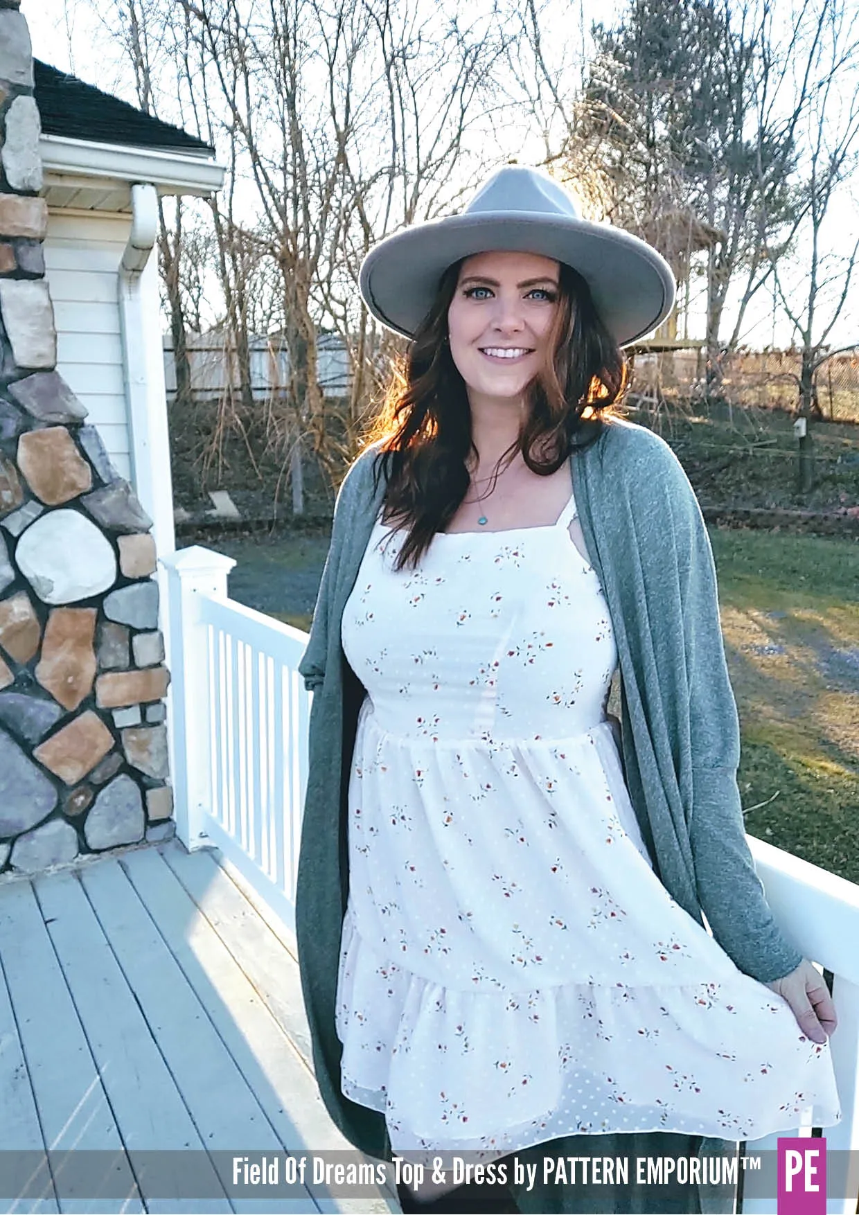 Field Of Dreams | Tiered Dress & Top Sewing Pattern