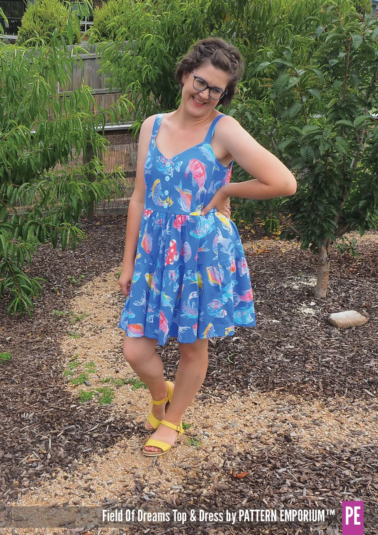 Field Of Dreams | Tiered Dress & Top Sewing Pattern