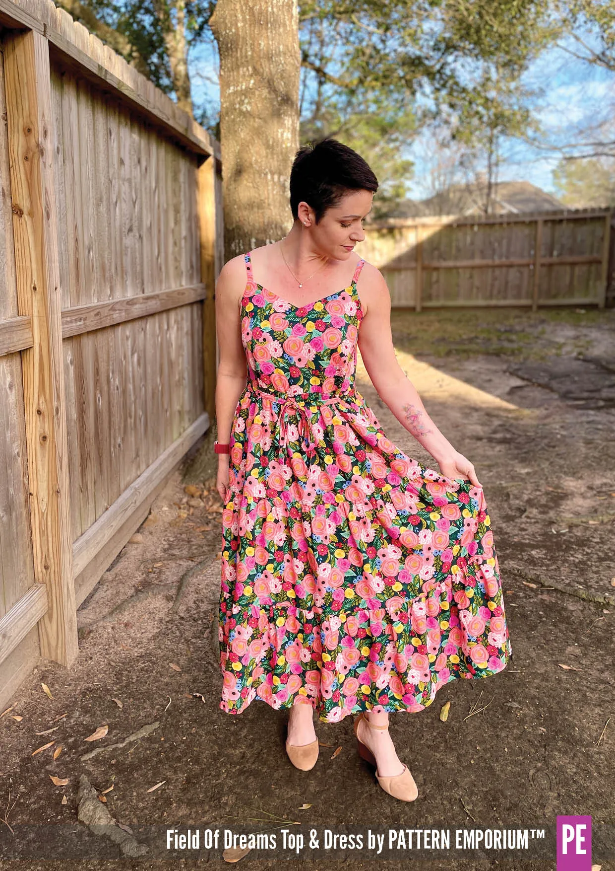 Field Of Dreams | Tiered Dress & Top Sewing Pattern