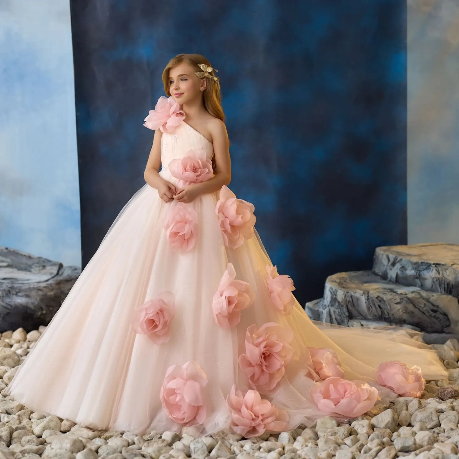 Floral Elegance Gown