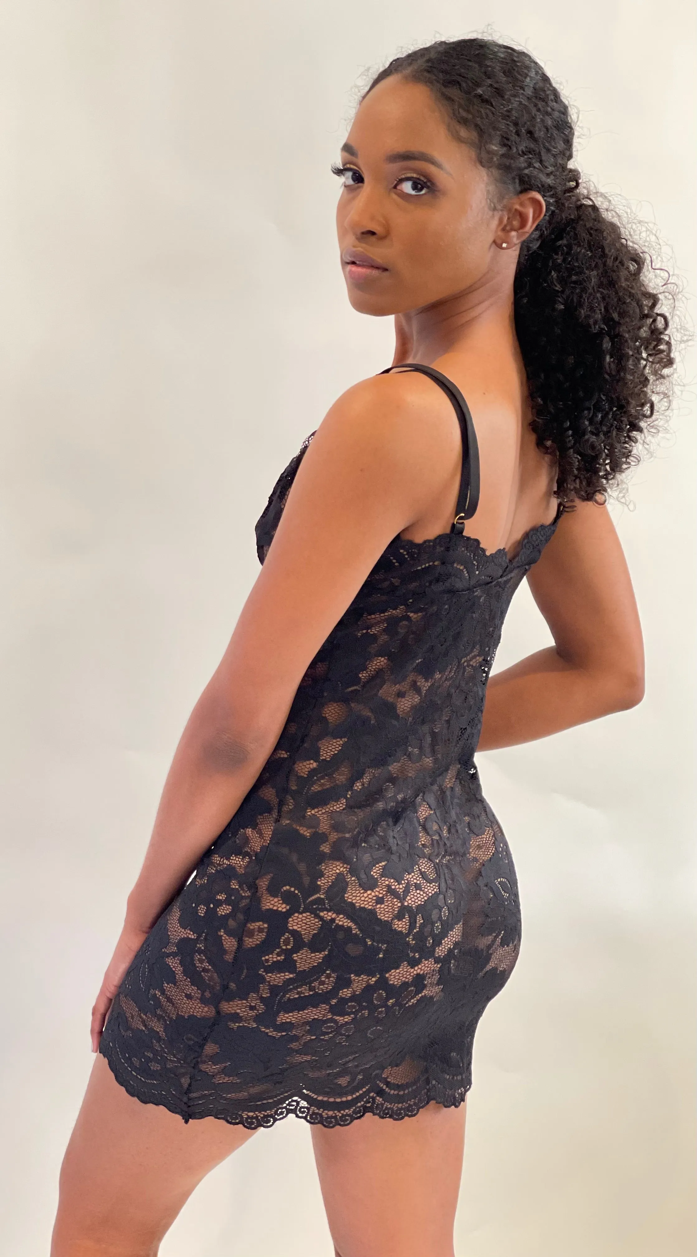 Floral Lace Chemise