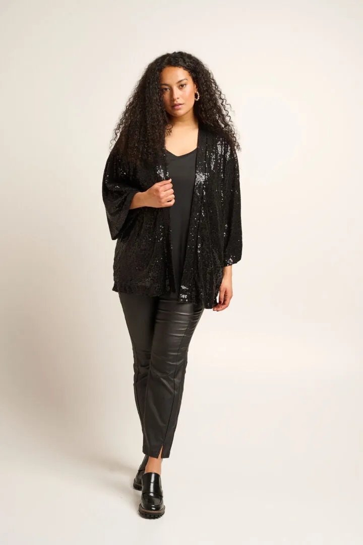 Fransa Raya Plus Size sequin jacket