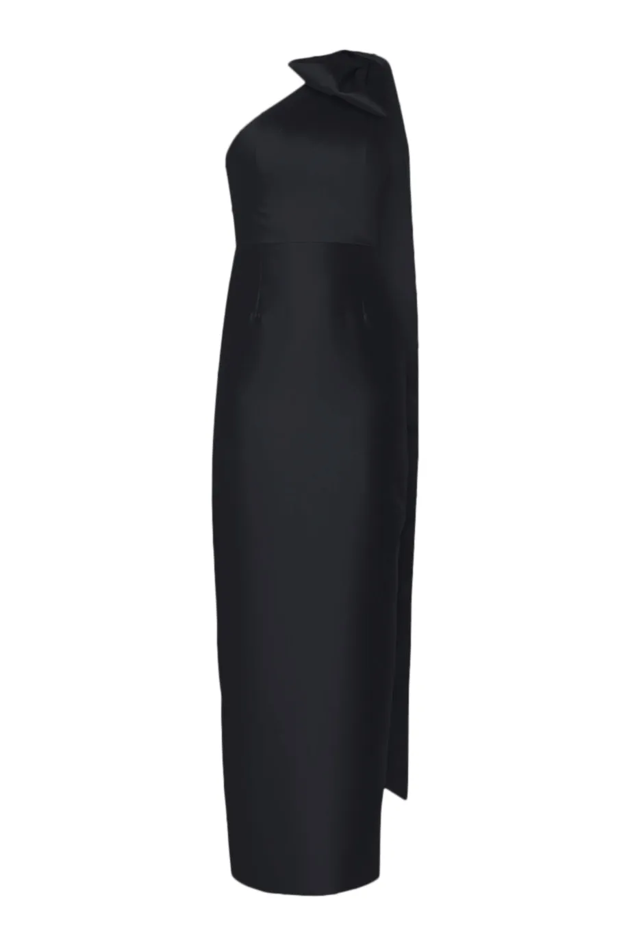 Gabriella Silk and Wool Column Gown