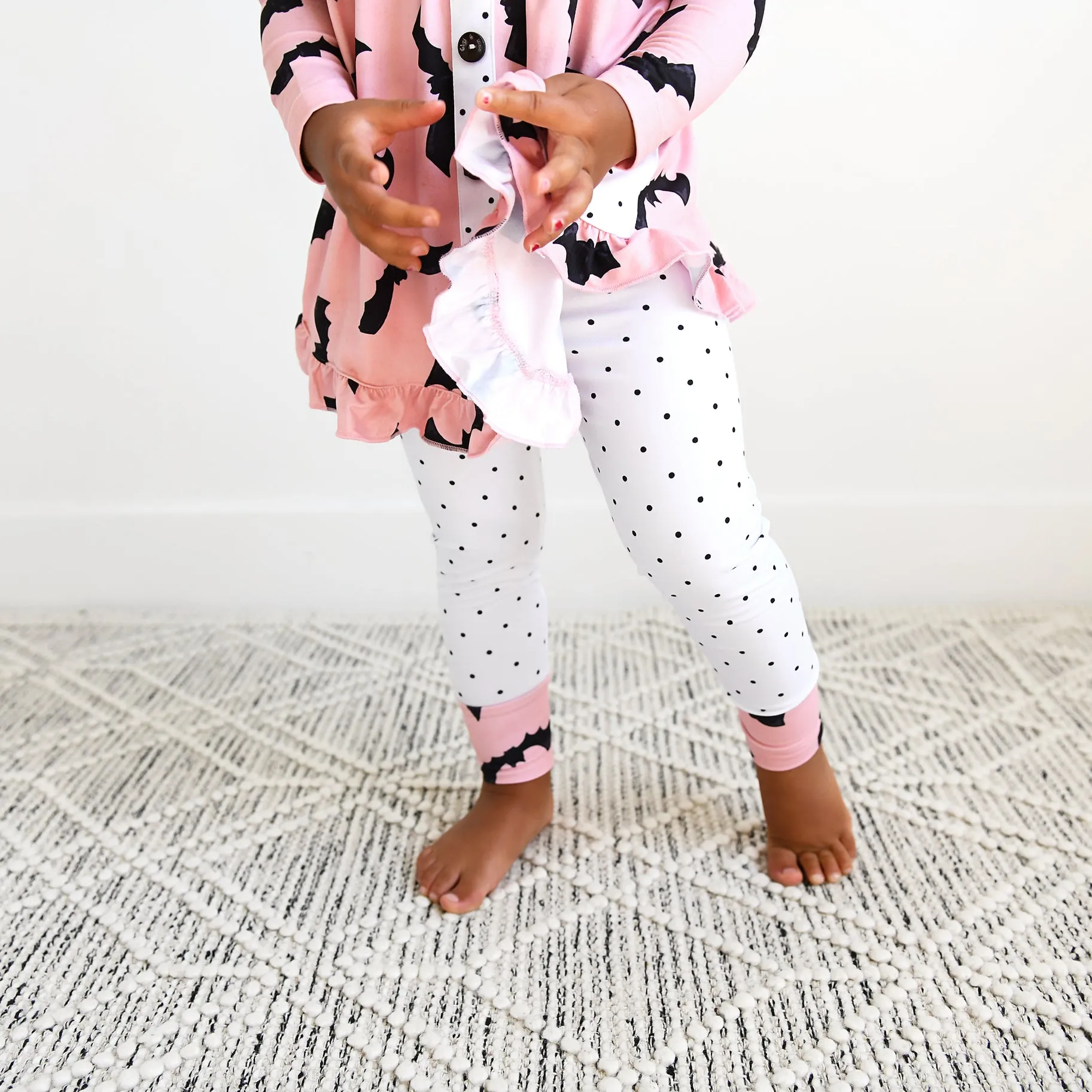 Gigi and Max Buffy Ruffle Peplum & Legging Set