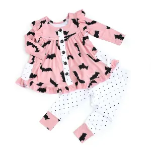 Gigi and Max Buffy Ruffle Peplum & Legging Set