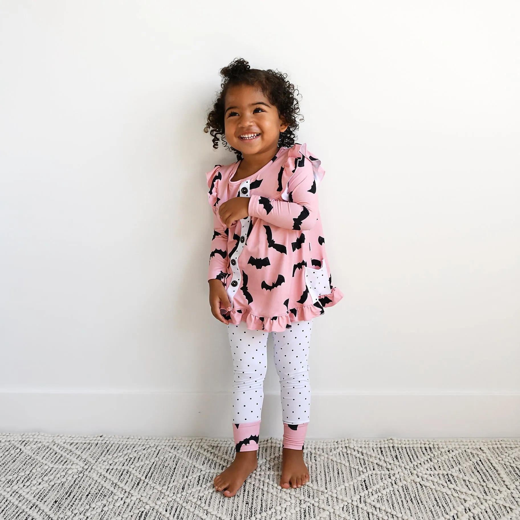 Gigi and Max Buffy Ruffle Peplum & Legging Set