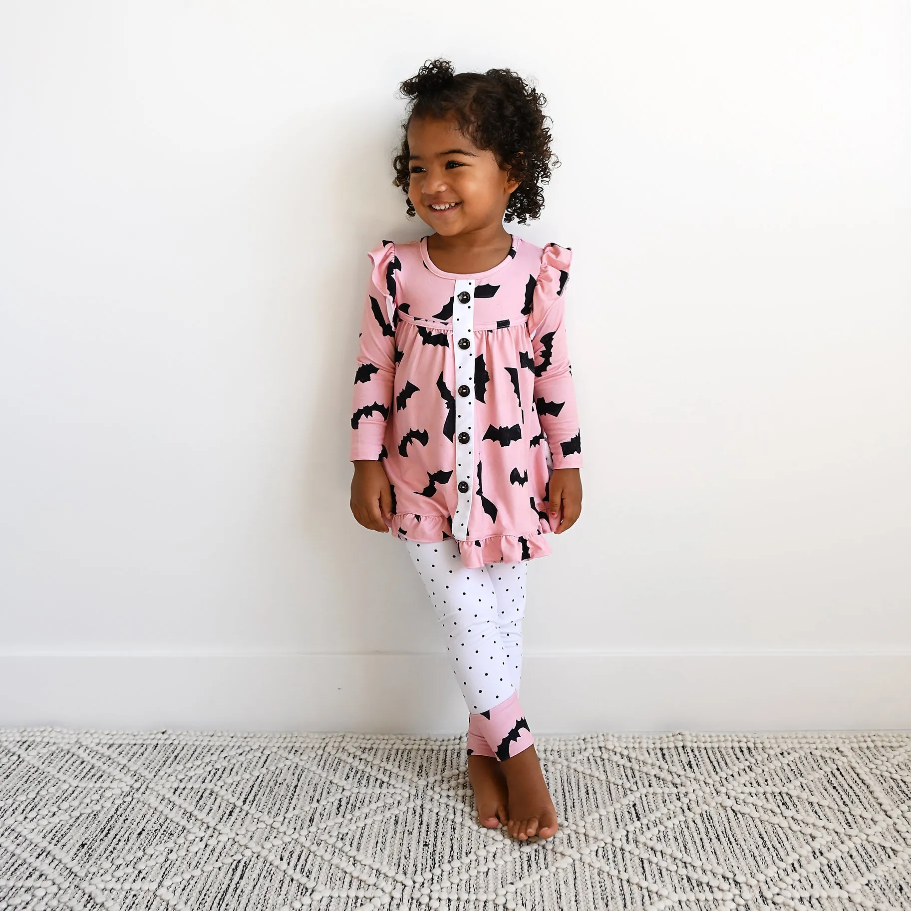 Gigi and Max Buffy Ruffle Peplum & Legging Set