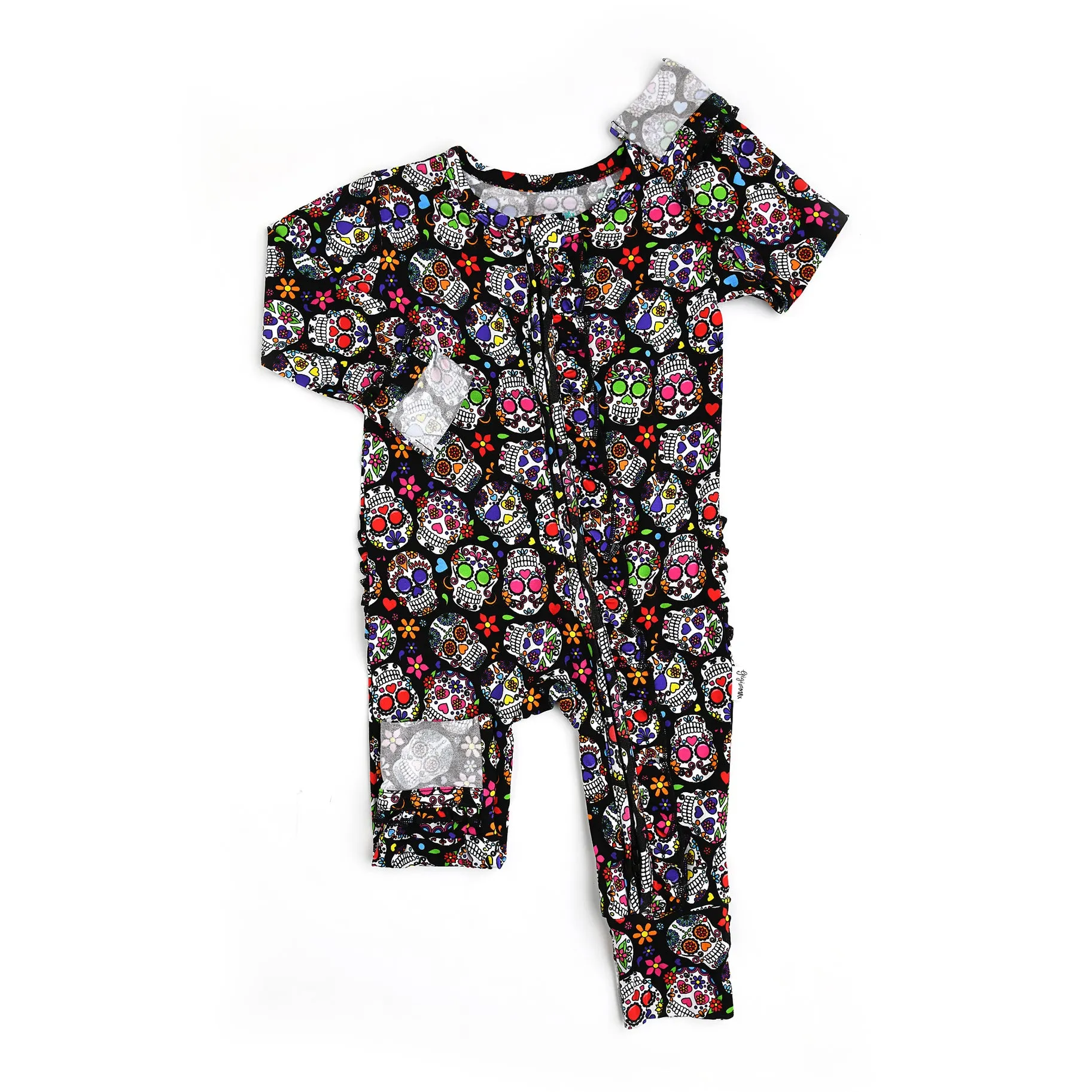 Gigi and Max Cecilia Ruffle Zip One Piece