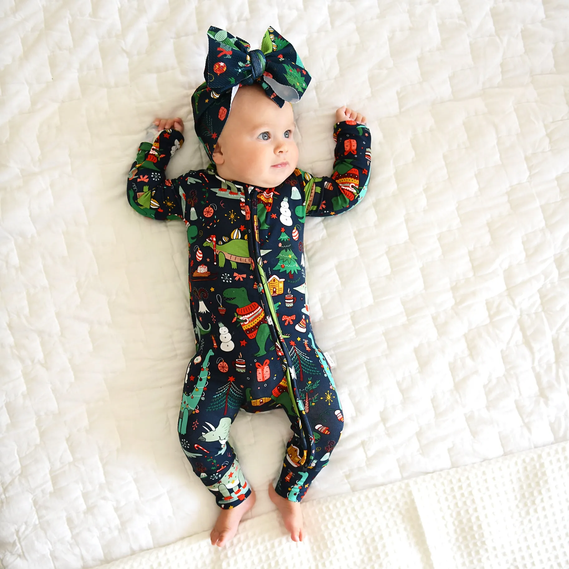 Gigi and Max Dillon Dino Zip One Piece