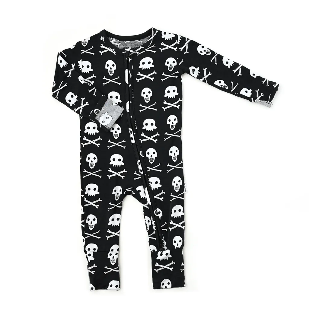 Gigi and Max Skelly Zip One Piece