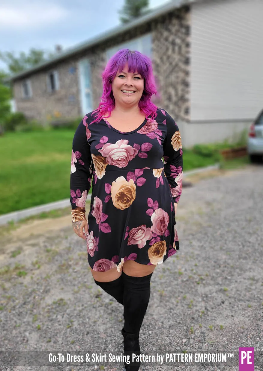 Go-To | Fit & Flare Dress & Skirt Sewing Pattern