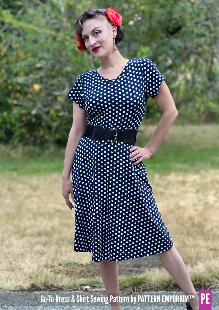 Go-To | Fit & Flare Dress & Skirt Sewing Pattern