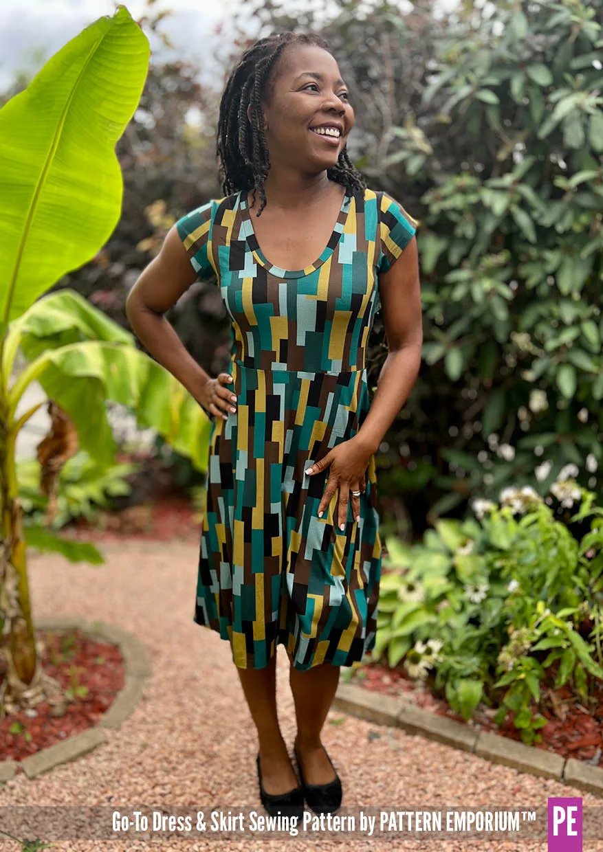 Go-To | Fit & Flare Dress & Skirt Sewing Pattern