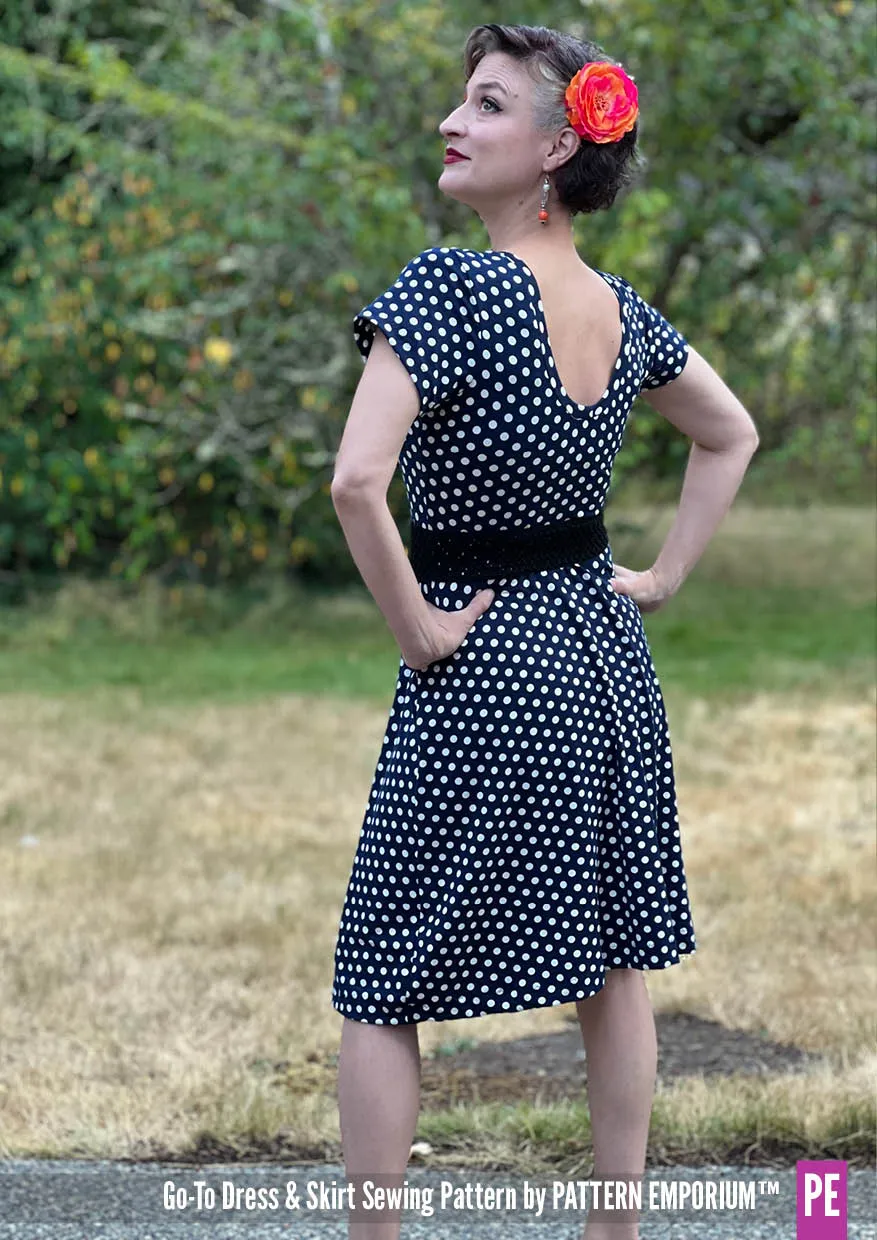Go-To | Fit & Flare Dress & Skirt Sewing Pattern