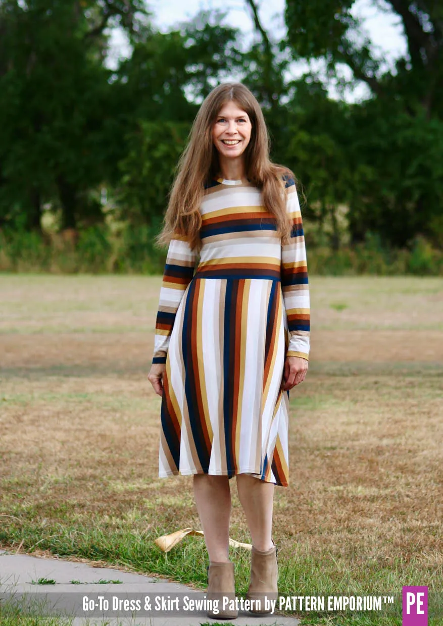 Go-To | Fit & Flare Dress & Skirt Sewing Pattern