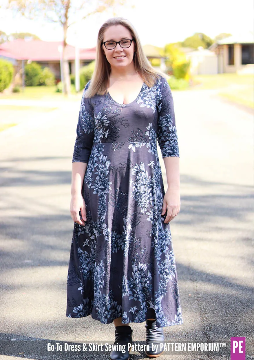 Go-To | Fit & Flare Dress & Skirt Sewing Pattern
