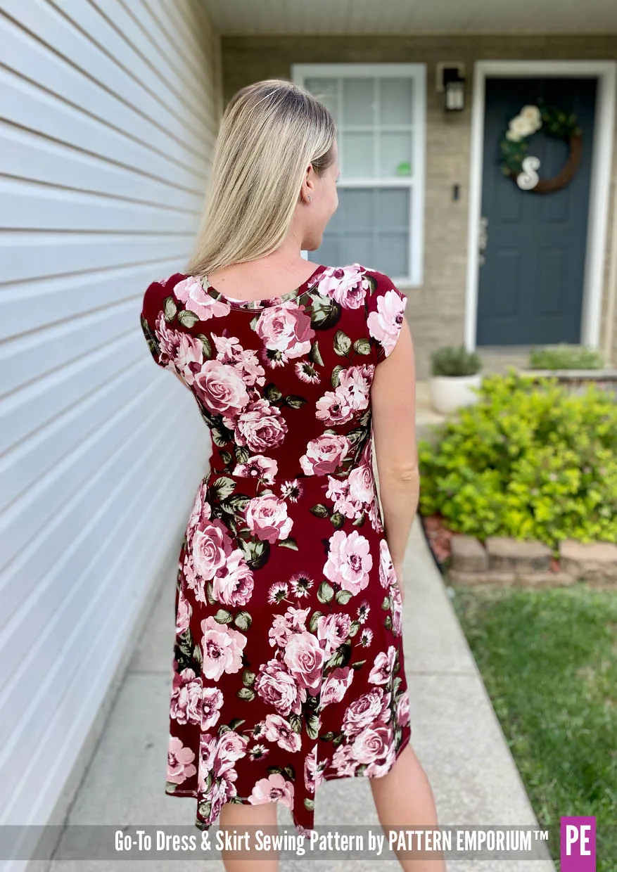 Go-To | Fit & Flare Dress & Skirt Sewing Pattern