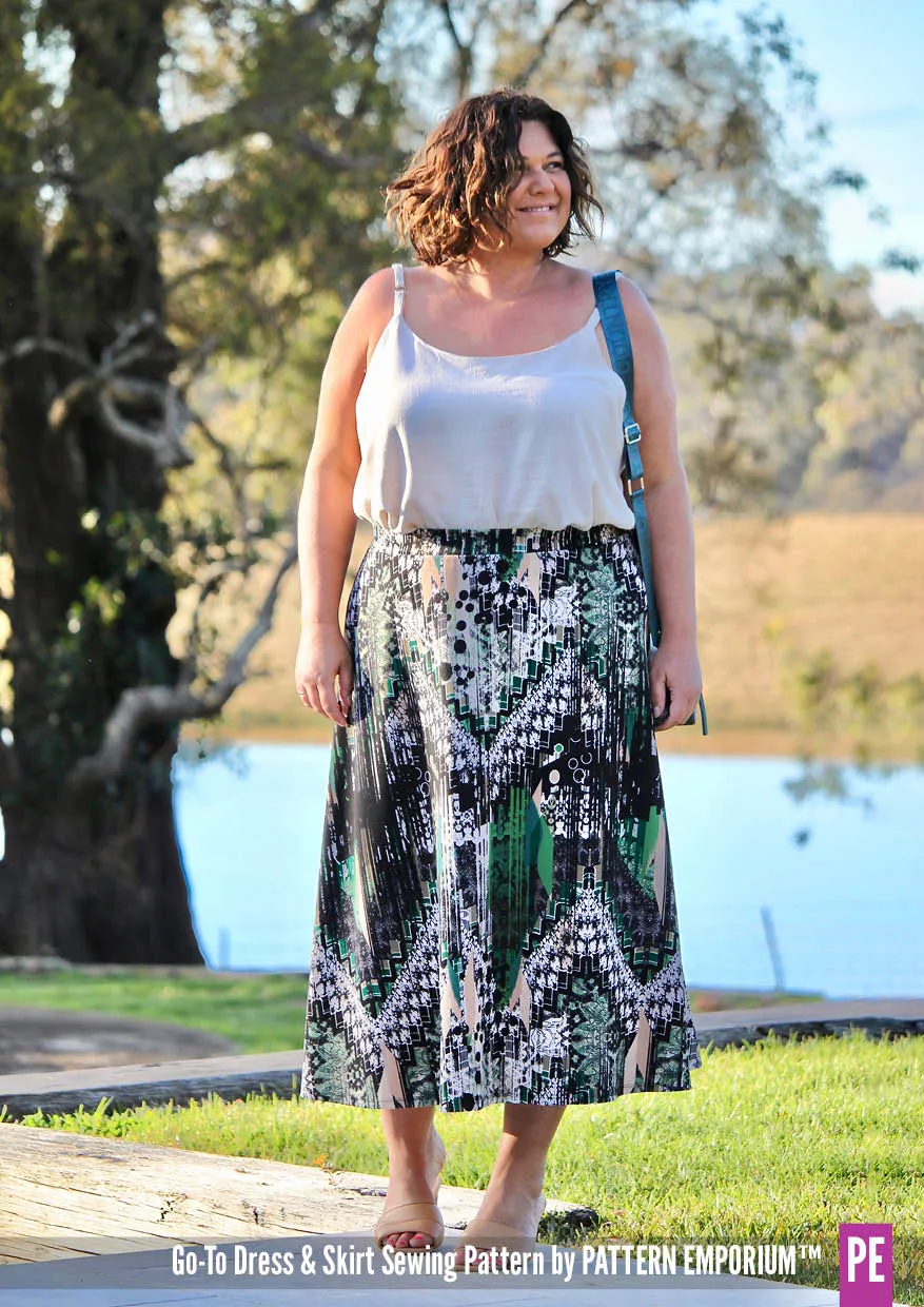 Go-To | Fit & Flare Dress & Skirt Sewing Pattern