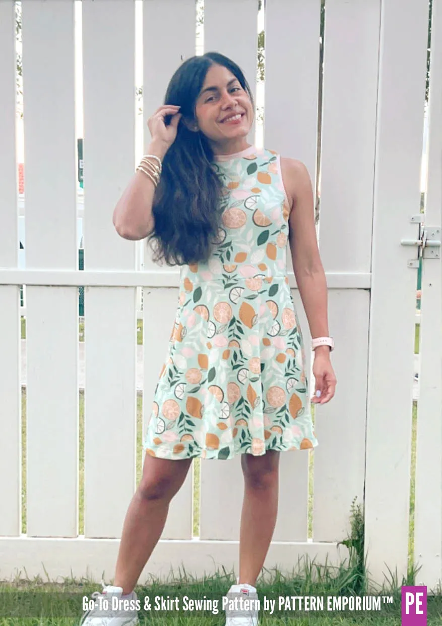 Go-To | Fit & Flare Dress & Skirt Sewing Pattern