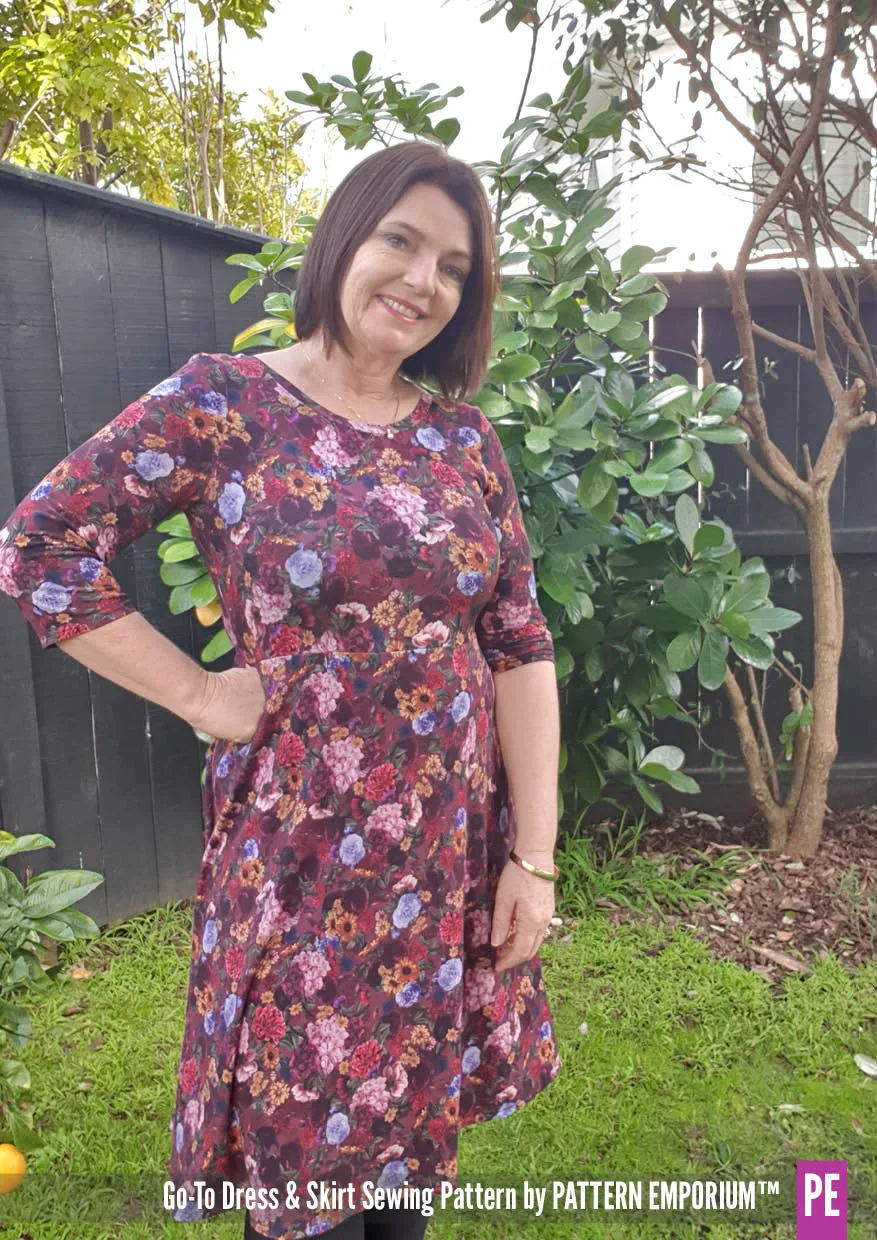 Go-To | Fit & Flare Dress & Skirt Sewing Pattern