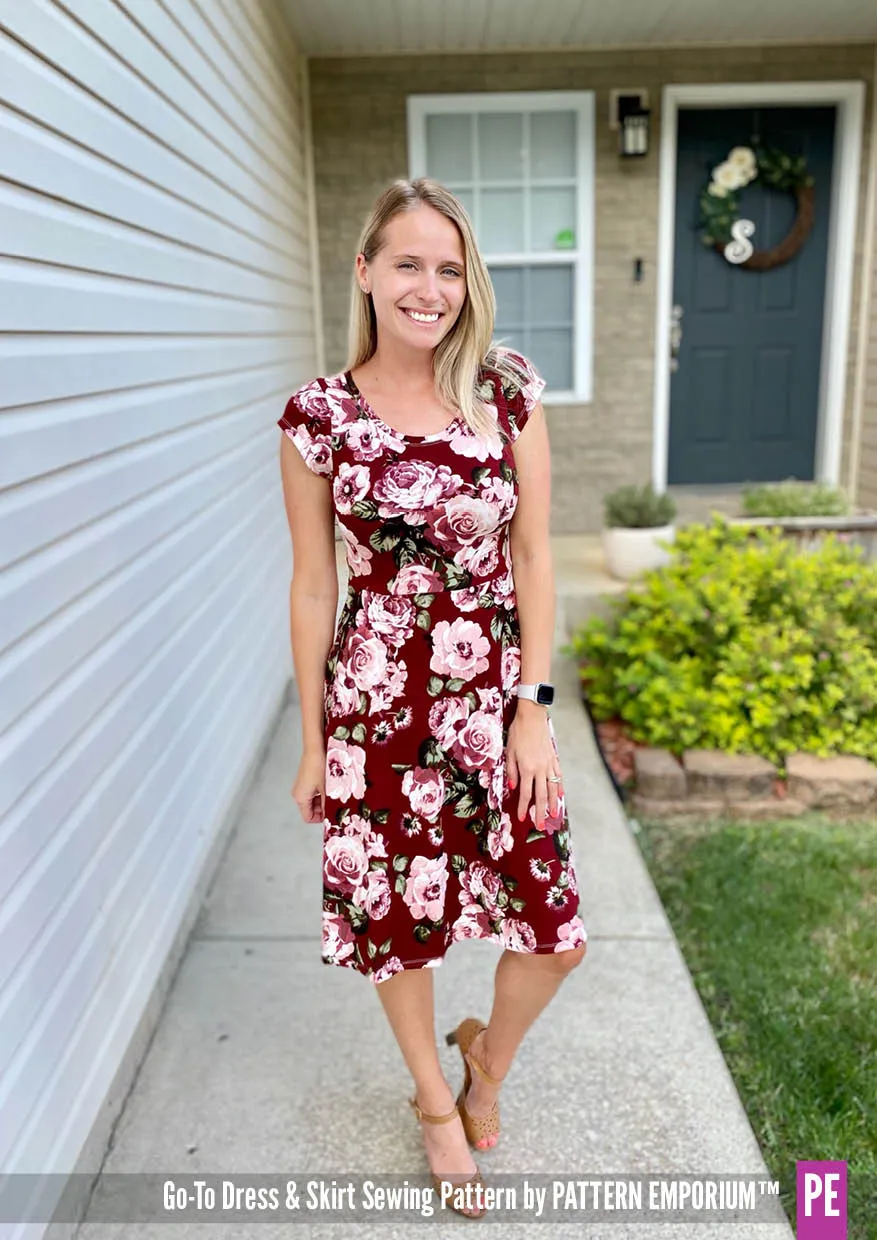Go-To | Fit & Flare Dress & Skirt Sewing Pattern