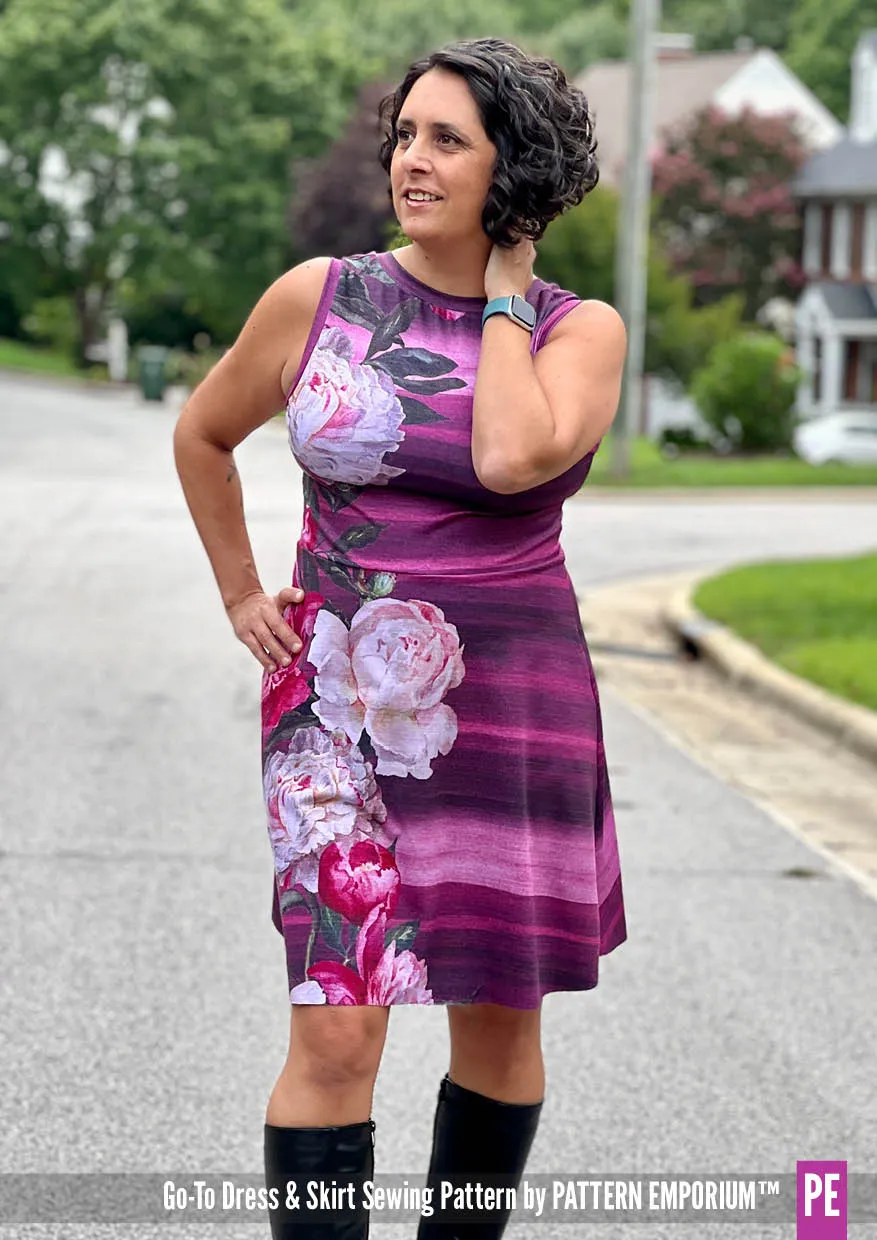 Go-To | Fit & Flare Dress & Skirt Sewing Pattern