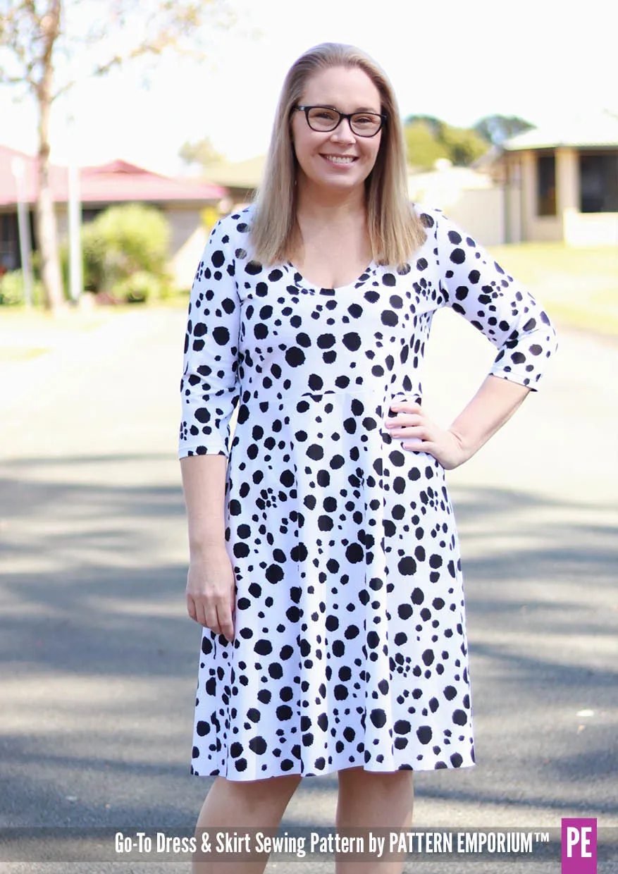 Go-To | Fit & Flare Dress & Skirt Sewing Pattern