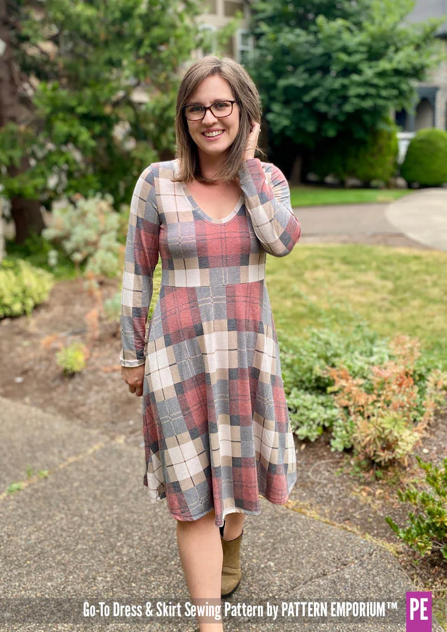 Go-To | Fit & Flare Dress & Skirt Sewing Pattern