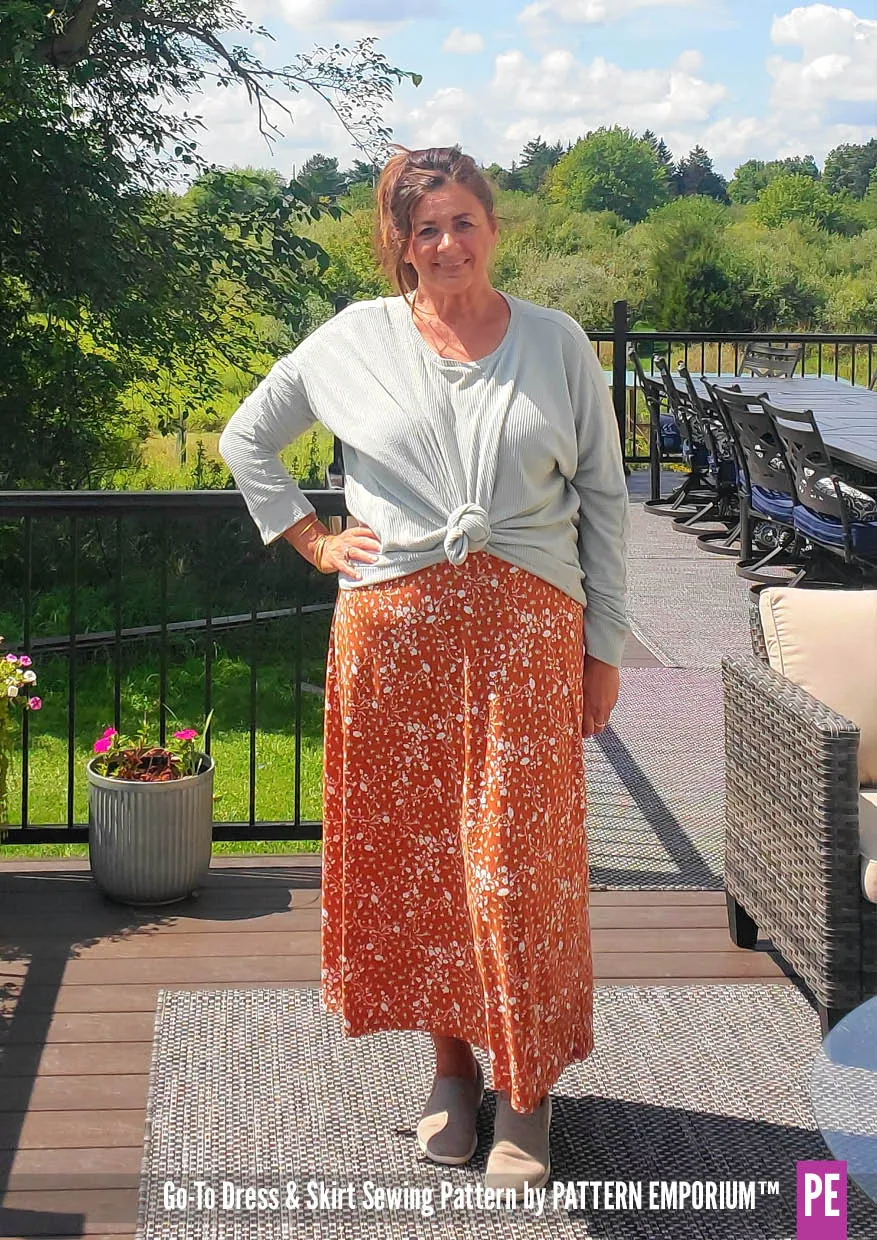 Go-To | Fit & Flare Dress & Skirt Sewing Pattern