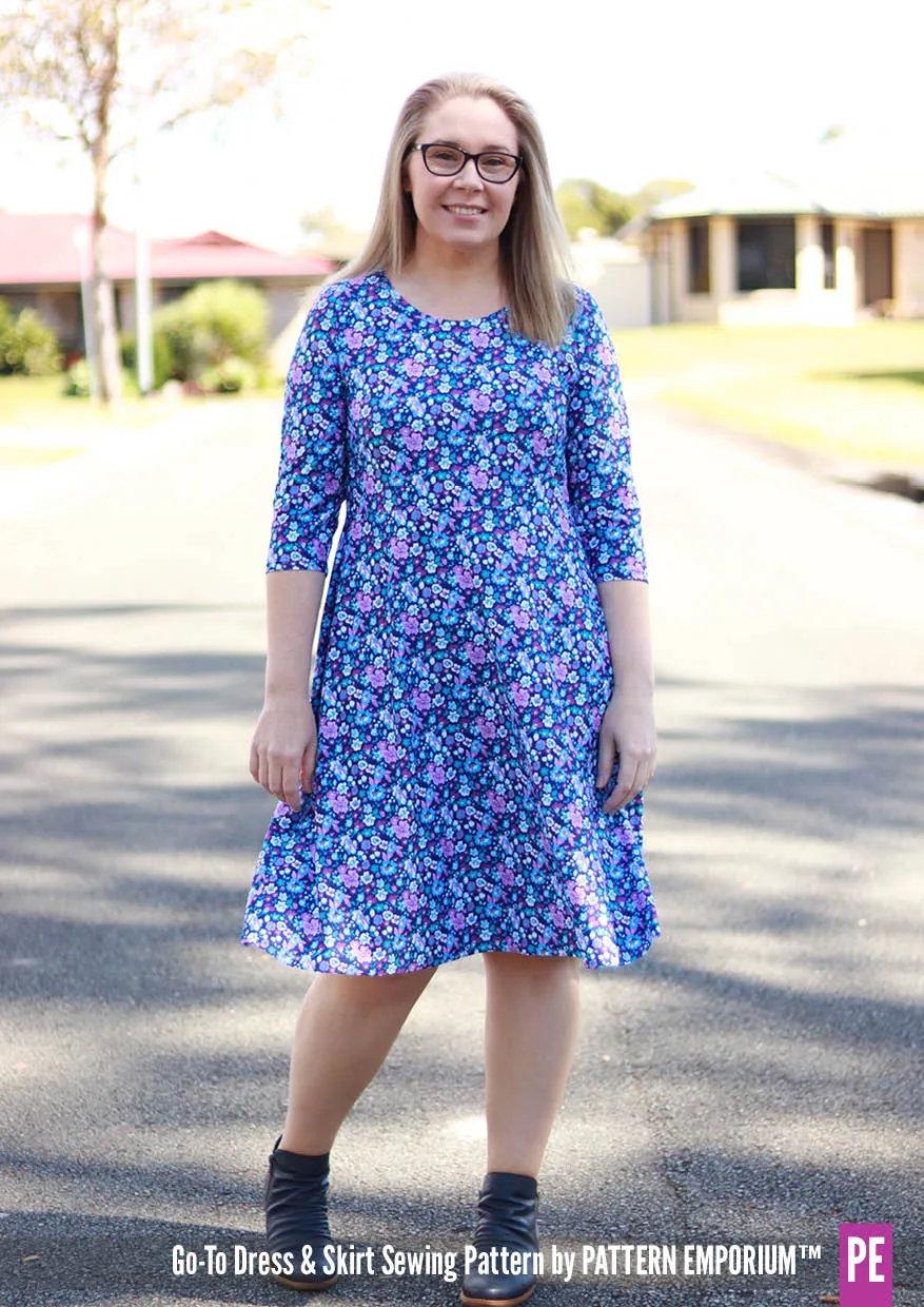 Go-To | Fit & Flare Dress & Skirt Sewing Pattern