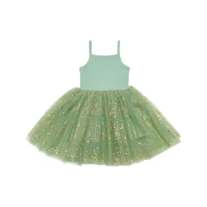 Green sparkle Party Dress