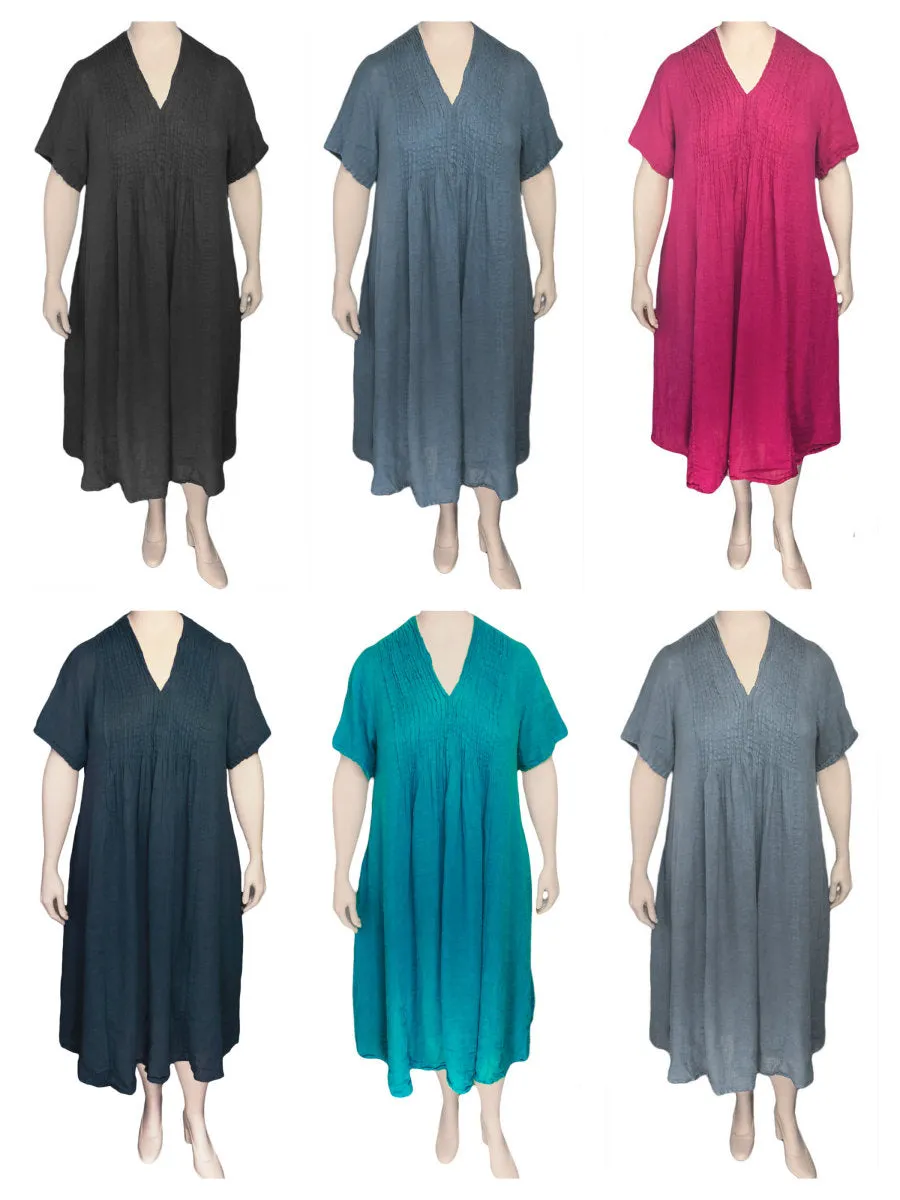 Grizas Washed Linen Dress