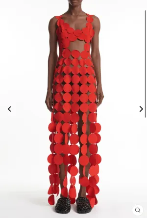 Hollow Love cut out maxi dress