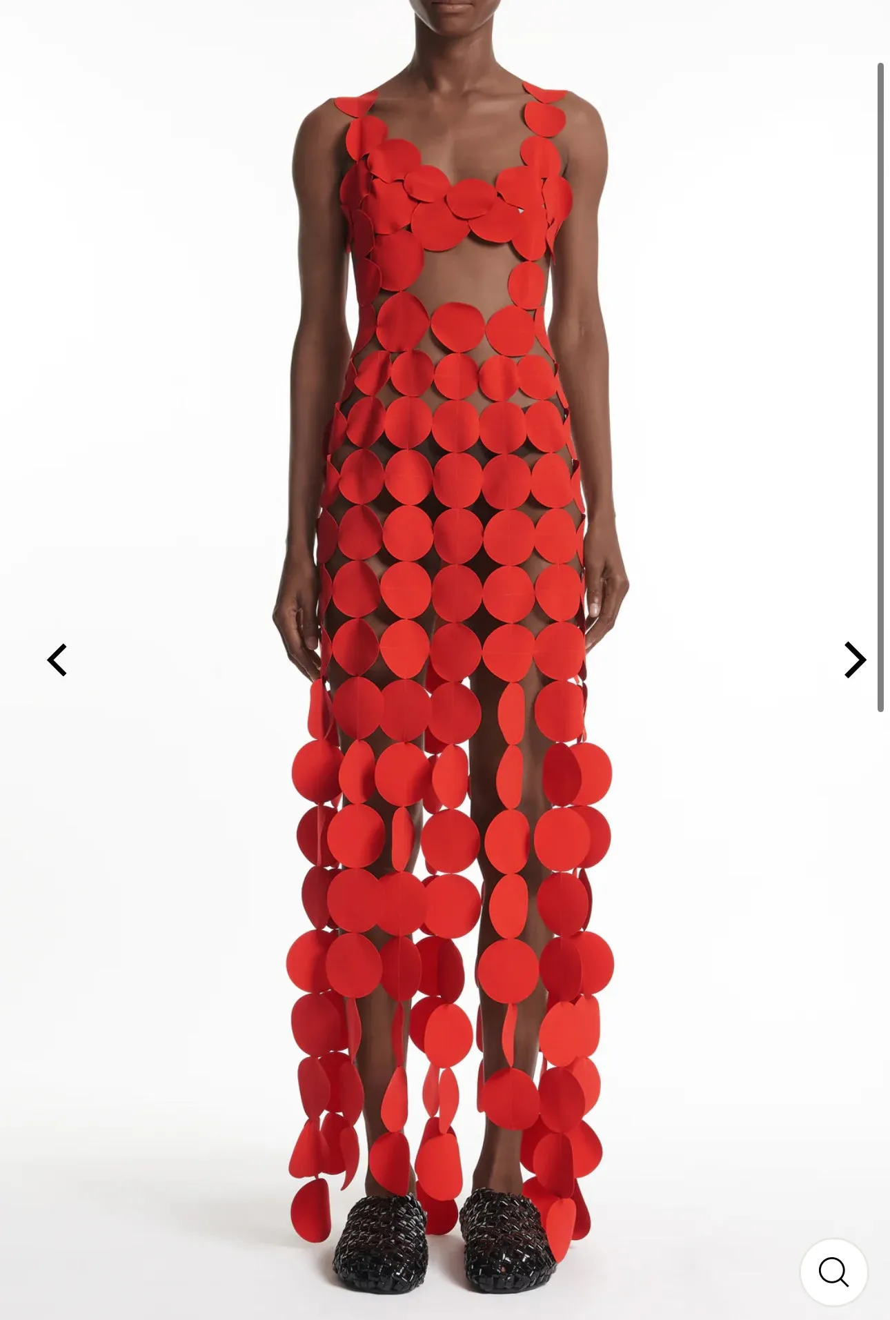 Hollow Love cut out maxi dress