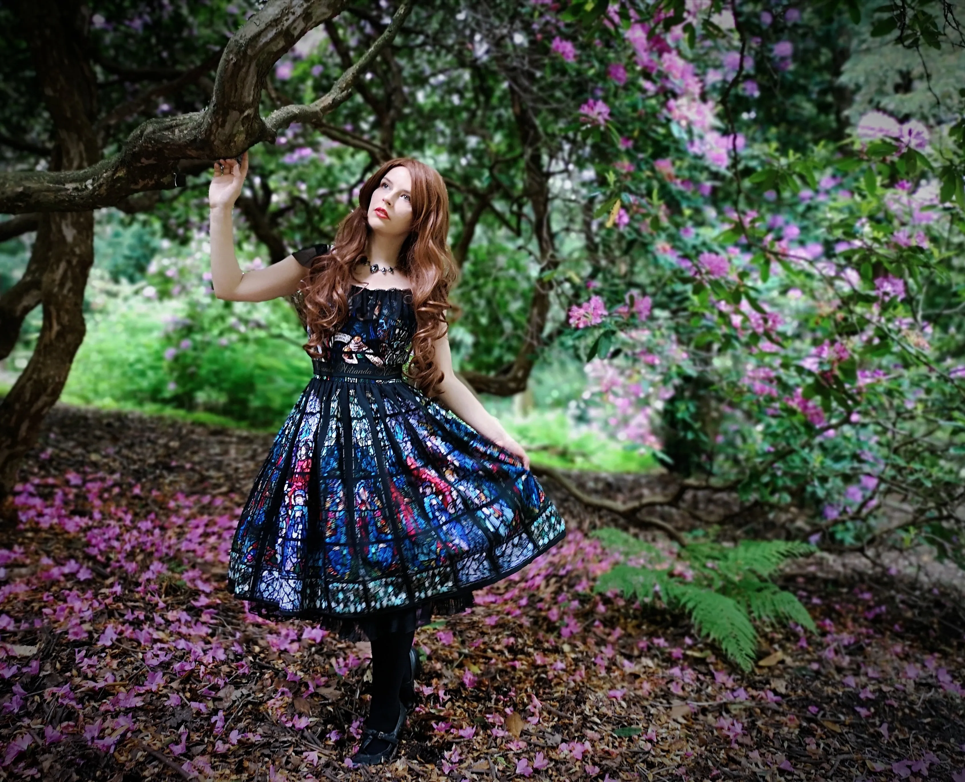Holy Stained Glass dress