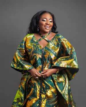 Ifeneme Brocade Kaftan Boubou dress