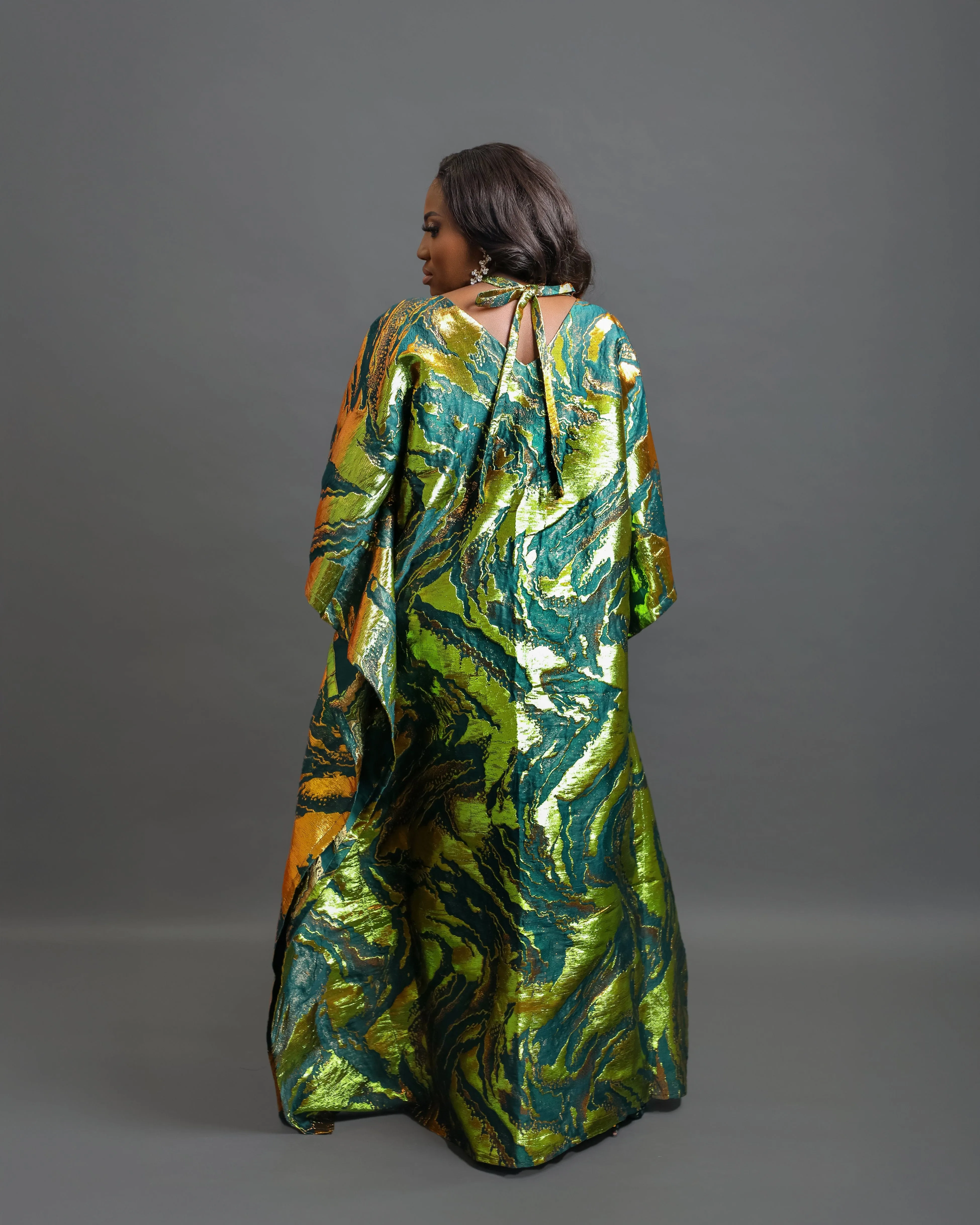 Ifeneme Brocade Kaftan Boubou dress