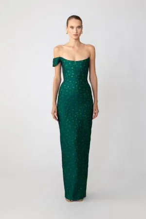 Jackson Jacquard Gown
