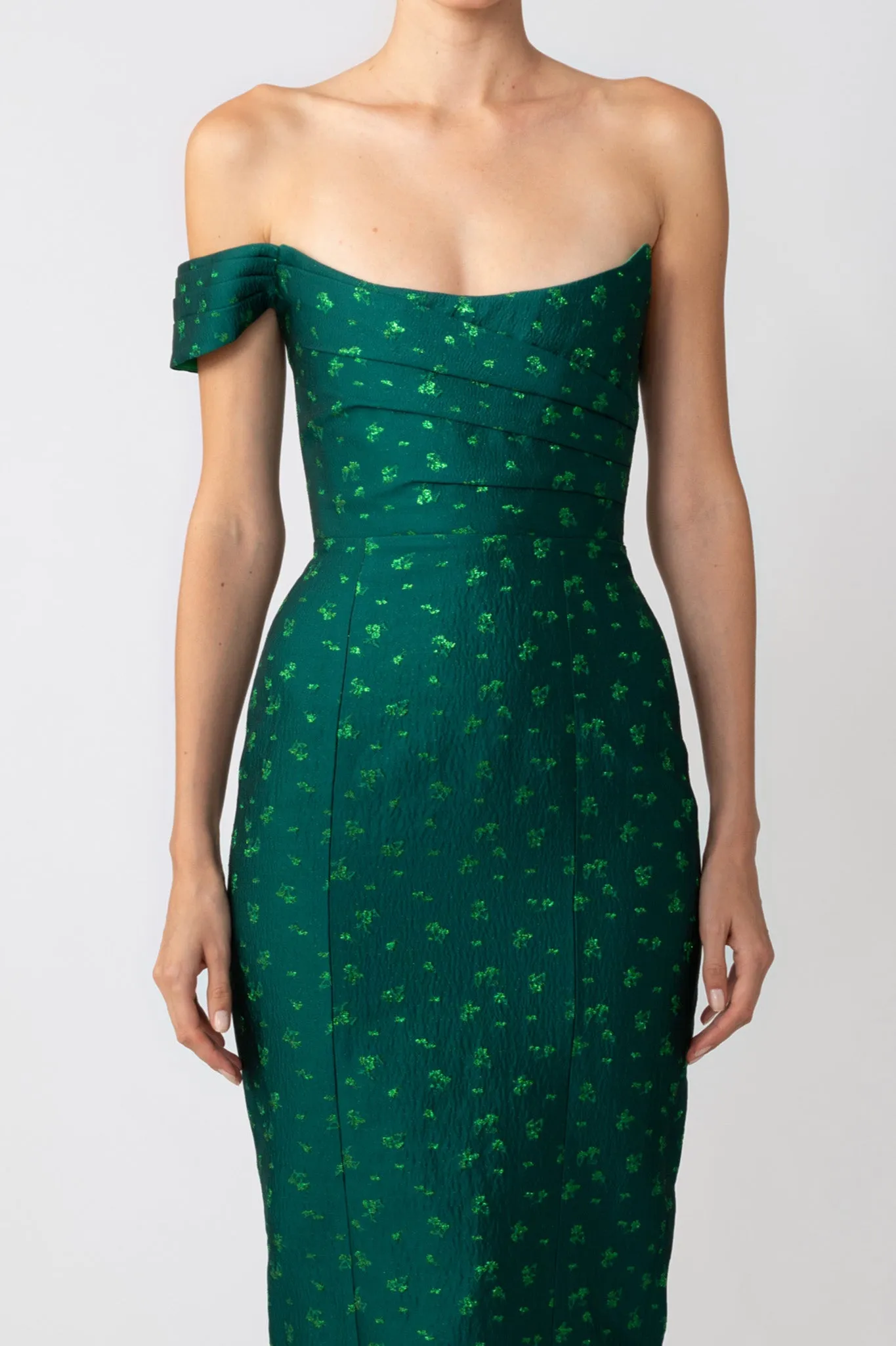 Jackson Jacquard Gown