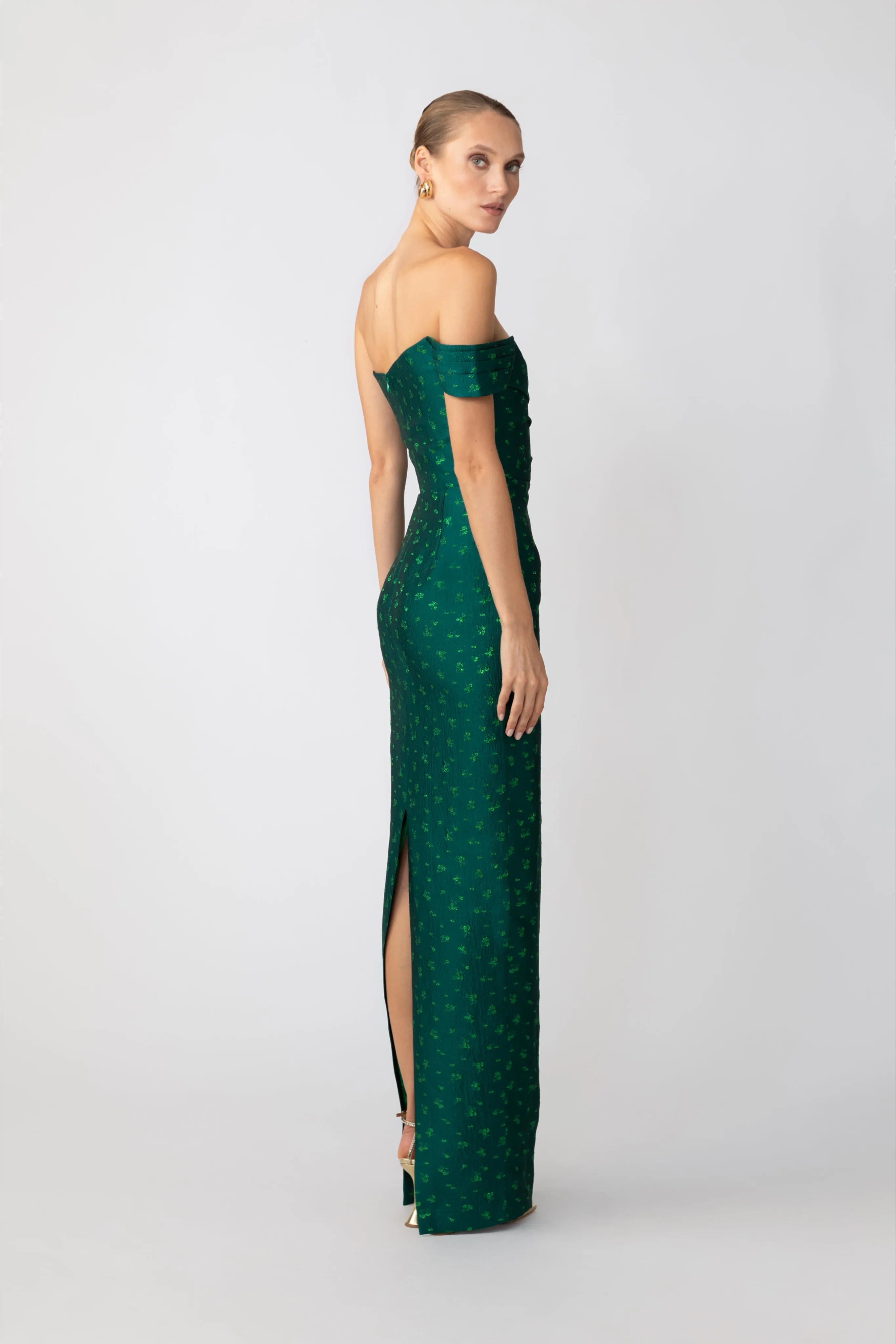 Jackson Jacquard Gown