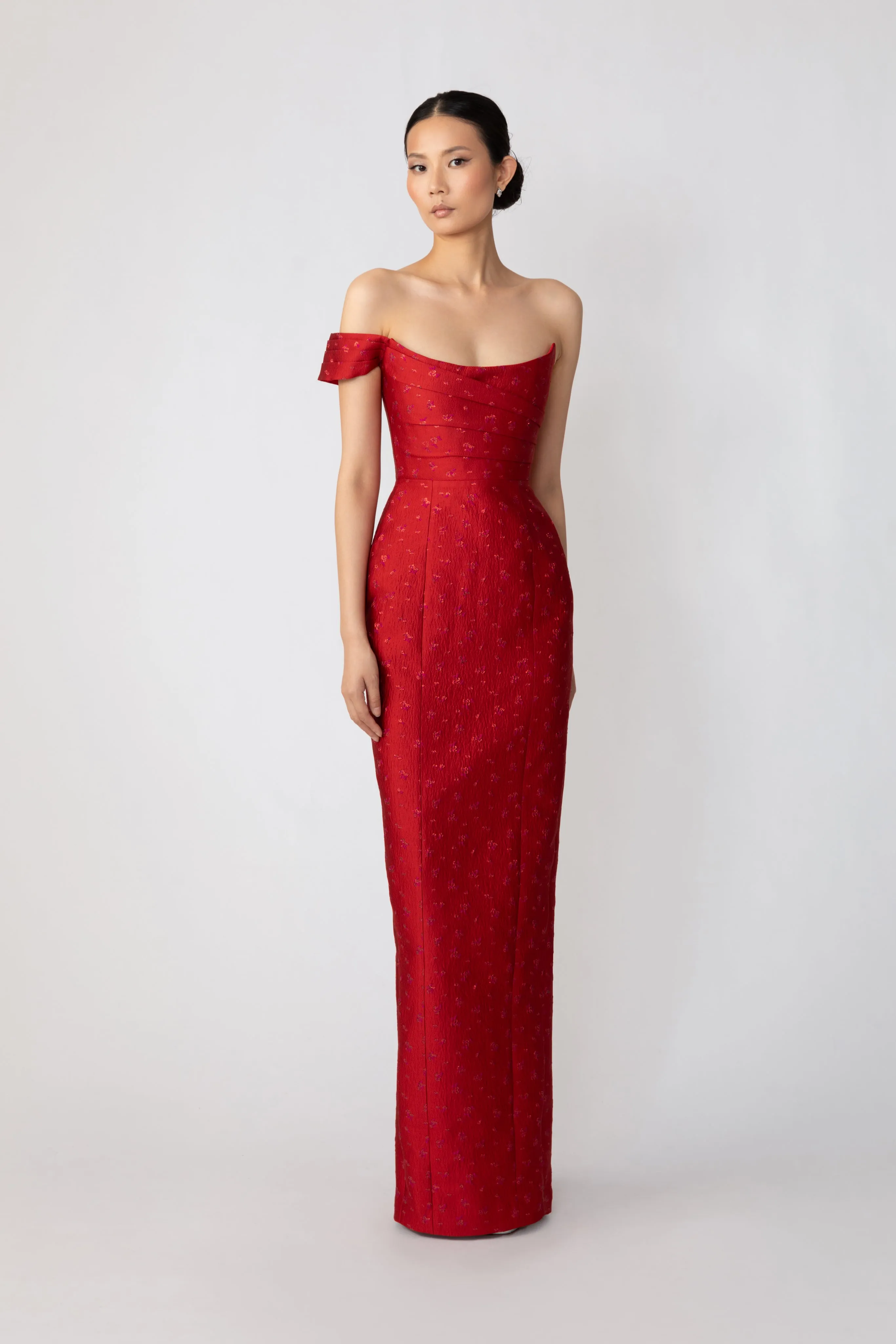 Jackson Jacquard Gown